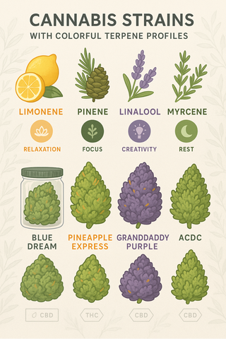 Terpenes Explained: How to Pick the Right THCa Flower Strain Every Time