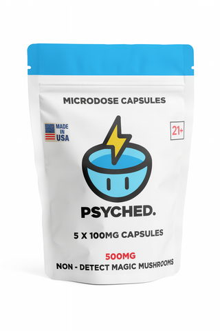 Microdose Mushroom Capsules - 5 x 100mg