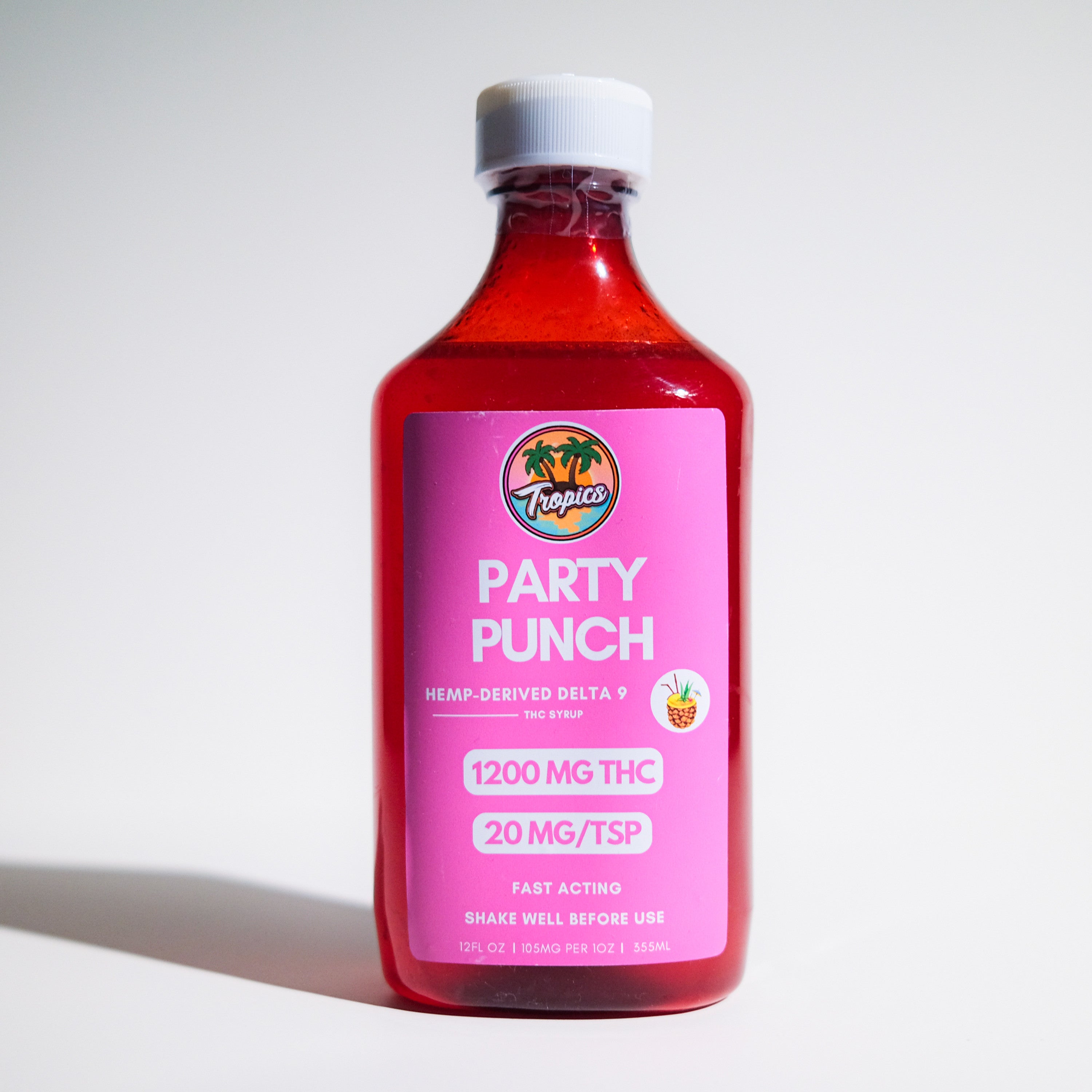 Buy Party Punch THC Syrup 1000MG | Tropical fruit punch syrup Tropics Collective Buy Party Punch THC Syrup 1000MG | Tropical fruit punch syrup Tropics Collective