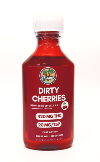 Cherry Bomb 420mg THC Syrup