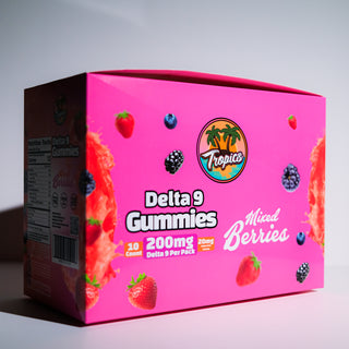 Mixed Berries THC Gummies 200mg Delta 9