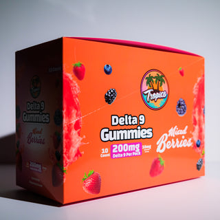 Mixed Berries THC Gummies 200mg Delta 9