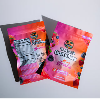 Mixed Berries THC Gummies 200mg Delta 9