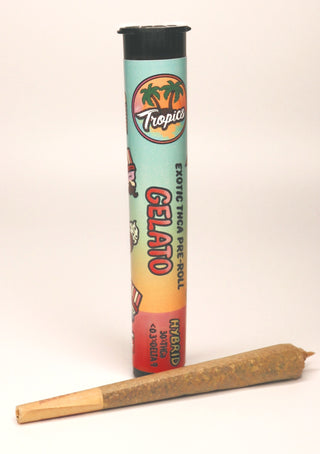 Exotic THCa Prerolls; Gelato